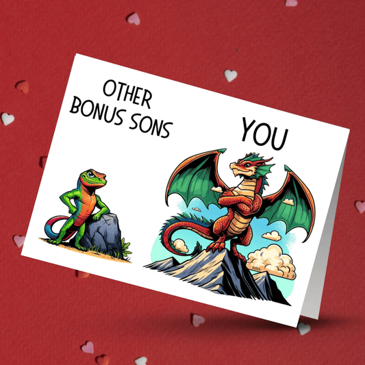 Bonus Son Greeting Card: Other Bonus Sons