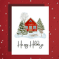 Christmas Greeting Card: Happy Holidays