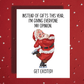 Christmas Greeting Card: Instead Of Gifts This Year