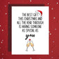 Christmas Greeting Card: The Best Gift This Christmas
