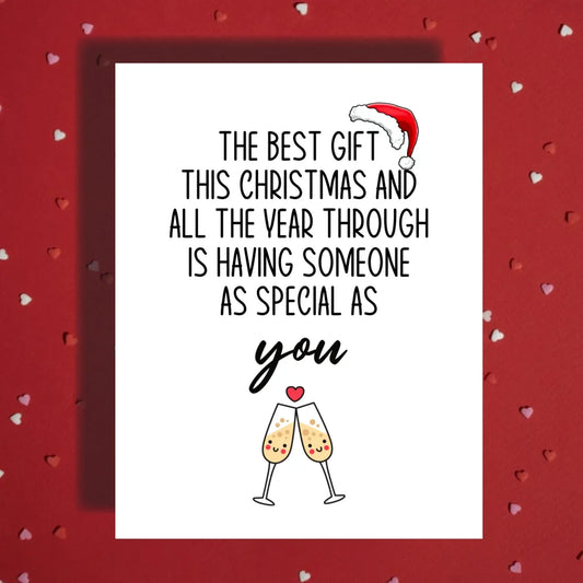 Christmas Greeting Card: The Best Gift This Christmas