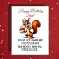 Dad Birthday Greeting Card: You've Got Charm And You've Got Wit