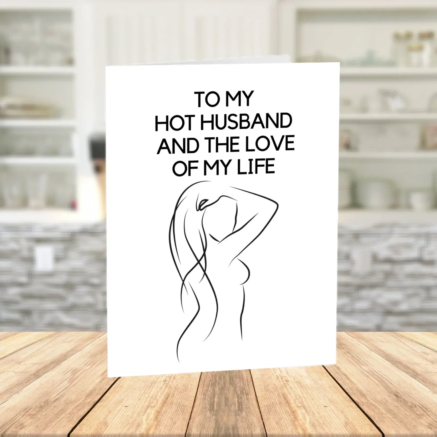 Husband Digital Greeting Card: Hot Husband Love of My Life