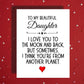 Daughter Greeting Card: From Another Planet