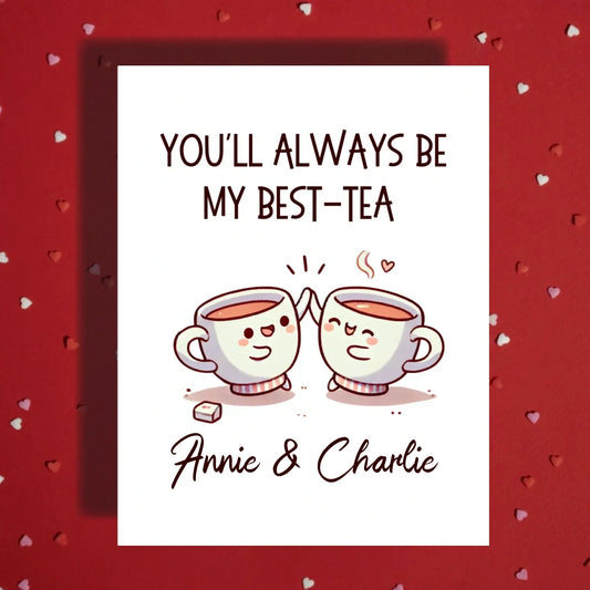 Friendship Card Best Tea