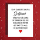 Grandsons Girlfriend Card , From Grandparent(s) Appreciation Card, Welcome to the Family Card