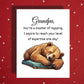 Grandpa Card from Grandchild, Master of Napping Card, Birthday Fathers Day Card for Grandpa