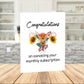 Hysterectomy Printable Card, Cancel Monthly Subscription, Post Surgery Digital Download