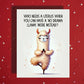 Hysterectomy Card No Drama Llama Surgery Recovery Support Card
