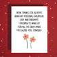Mom Card Chauffeur Chef Therapist Mothers Day Card From Son Or Daughter