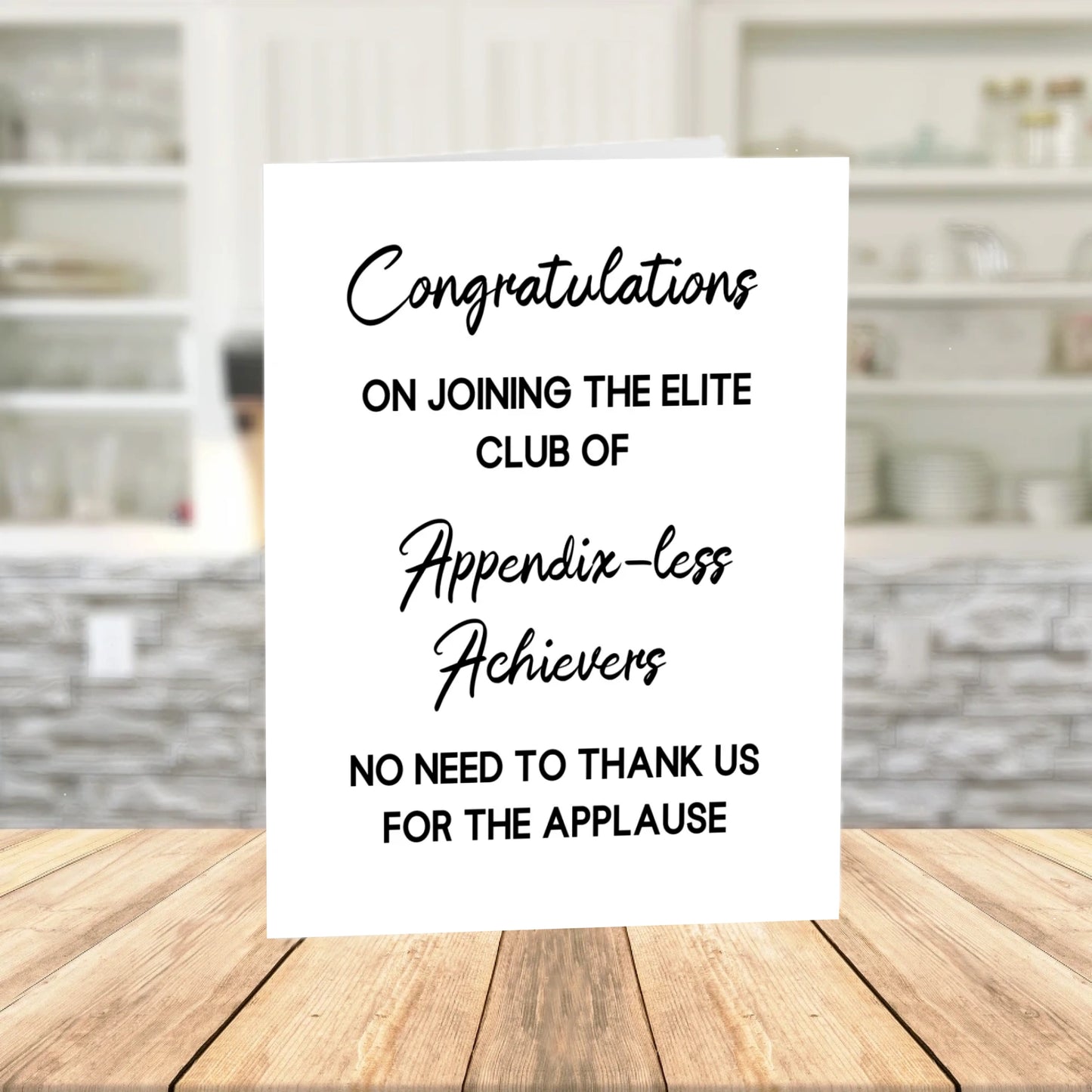Appendix Digital Greeting Card: The Elite Club