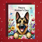 Mother's Day Card German Shepherd Dog