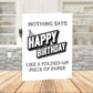 Birthday Digital Greeting Card: Nothing Says Happy Birthday...