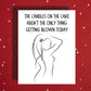 Birthday Greeting Card: The Candles On The Cake