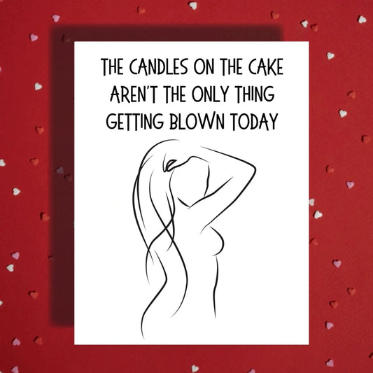 Birthday Greeting Card: The Candles On The Cake