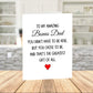 Bonus Dad Printable Card: You Didn't Have To Be Here (Digital Download)