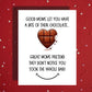 Mom Greeting Card: Good Moms Let You Have A Bite