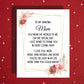 Mom Greeting Card: You Mean The World To Me