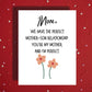 Mom Greeting Card: Mother-Son Relationship