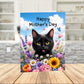 Mother's Day Printable Card: Black Cat (Digital Download)