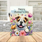 Mother's Day Printable Card: Bulldog Dog (Digital Download)
