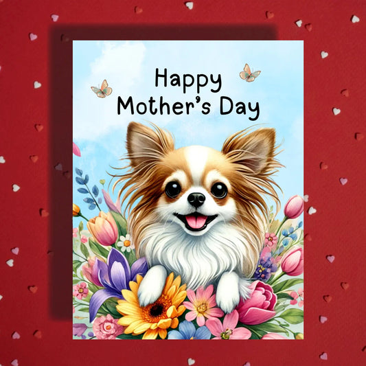 Mother's Day Card, Customizable: Chihuahua Dog