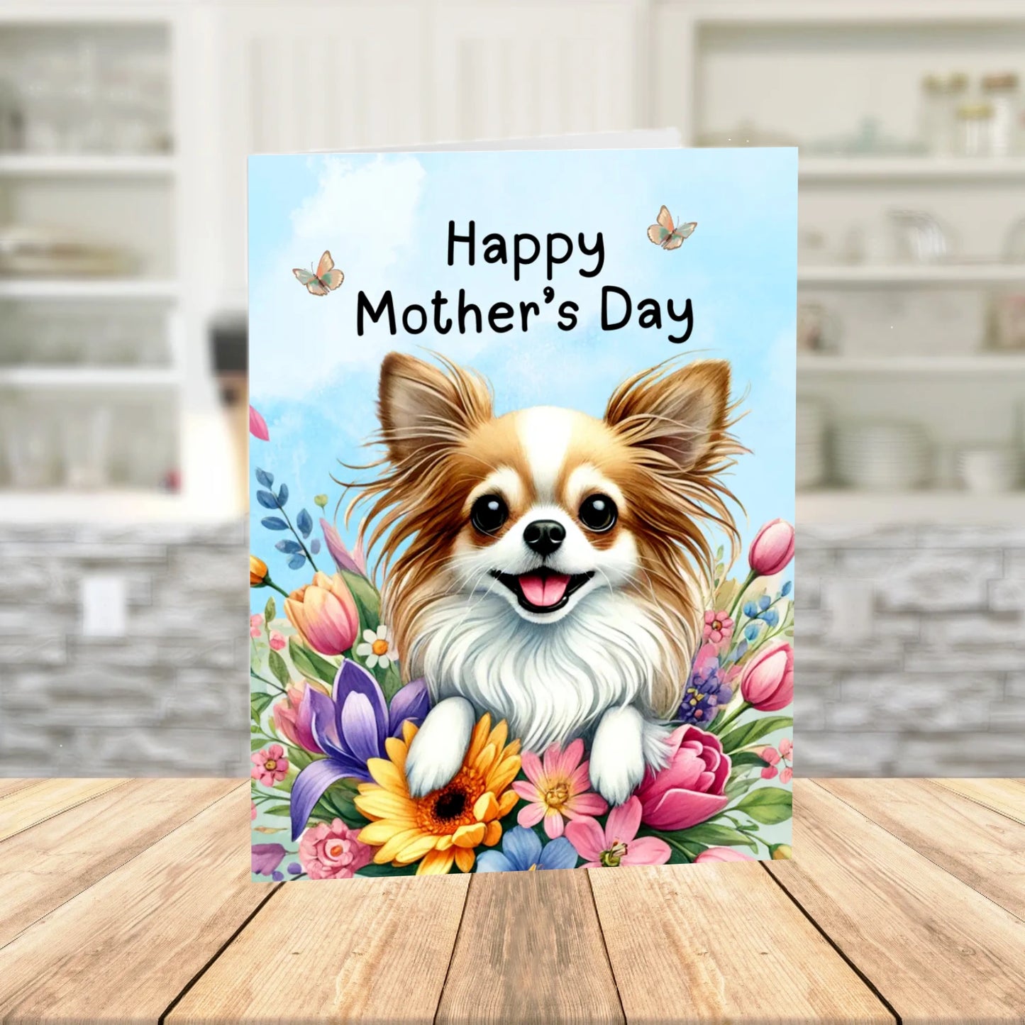 Mother's Day Printable Card: Chihuahua Dog (Digital Download)