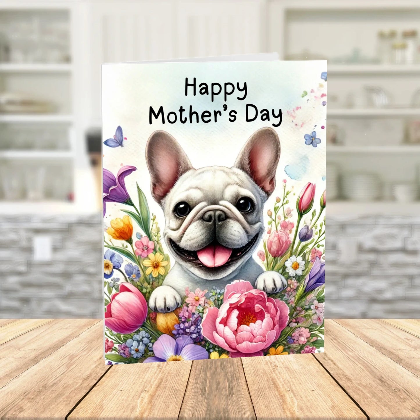 Mother's Day Printable Card: French Bulldog (Digital Download)
