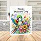 Mother's Day Printable Card: Parrot Bird Lover