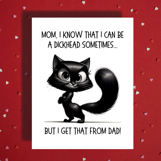 Mom Greeting Card: Mom, I Know That I Can Be