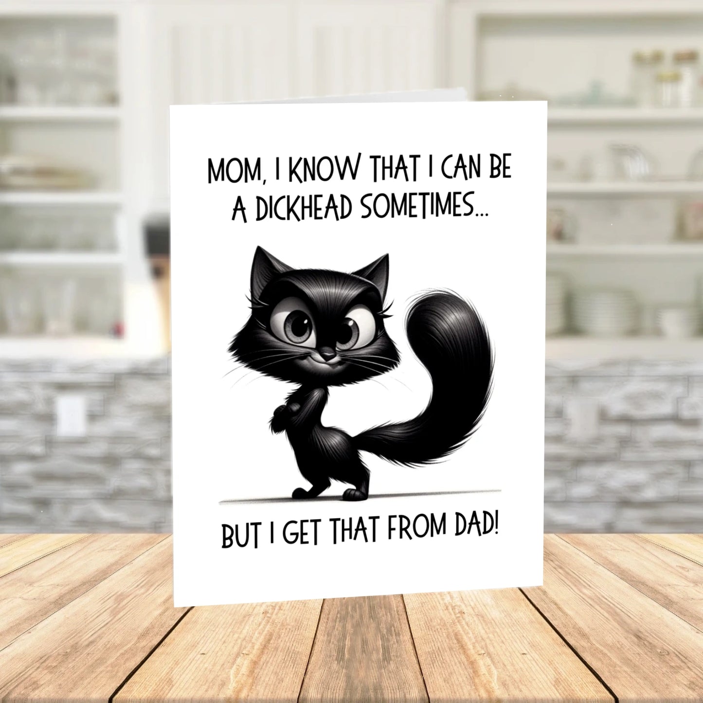 Mom Printable Card: Mom, I Know That I Can Be (Digital Download)