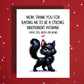 Mom Greeting Card: Mom, Thank You For Raising Me