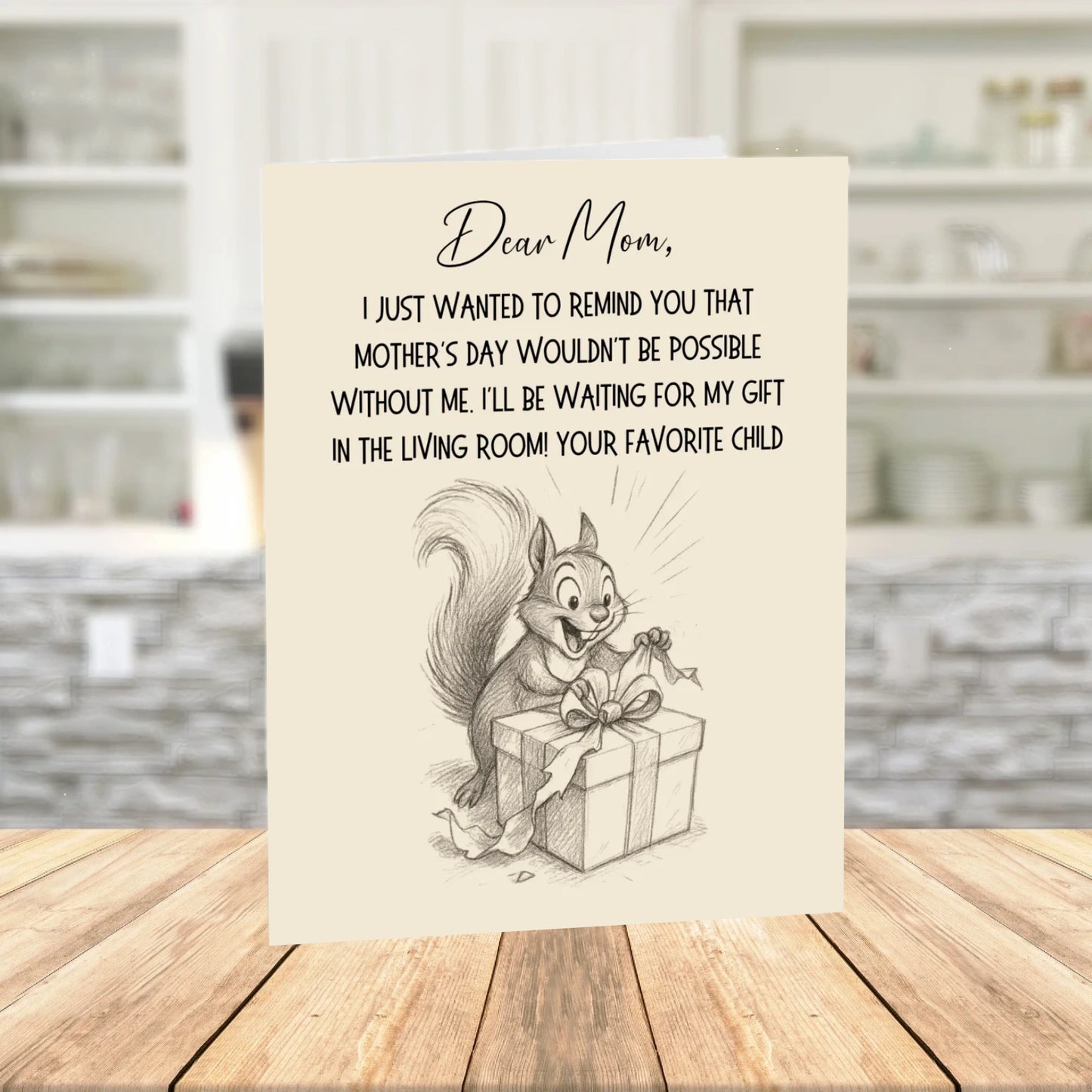 Mother's Day Printable Card: Mom, I Just Wanted To Remind You (Digital Download)