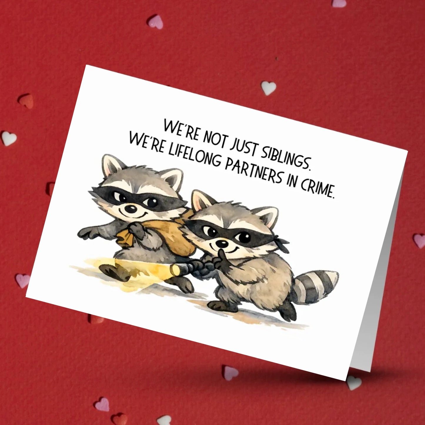 Sibling Card: Lifelong Partners In Crime