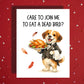 Thanksgiving Card: Care To Join Me - Dog