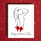Valentines Day Personalized Love Card