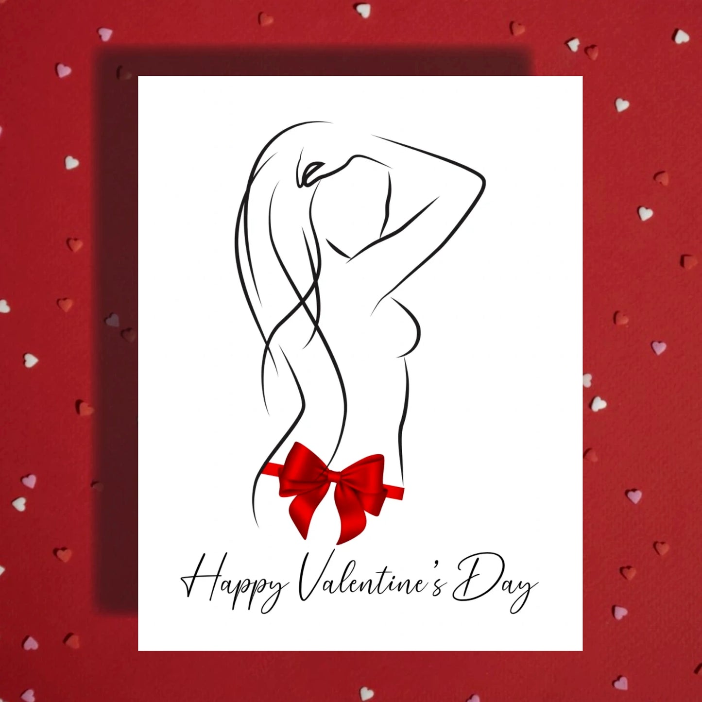 Valentines Day Personalized Love Card