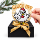 Christmas Funny Cheeky Wooden Ornament – 24 Designs Available