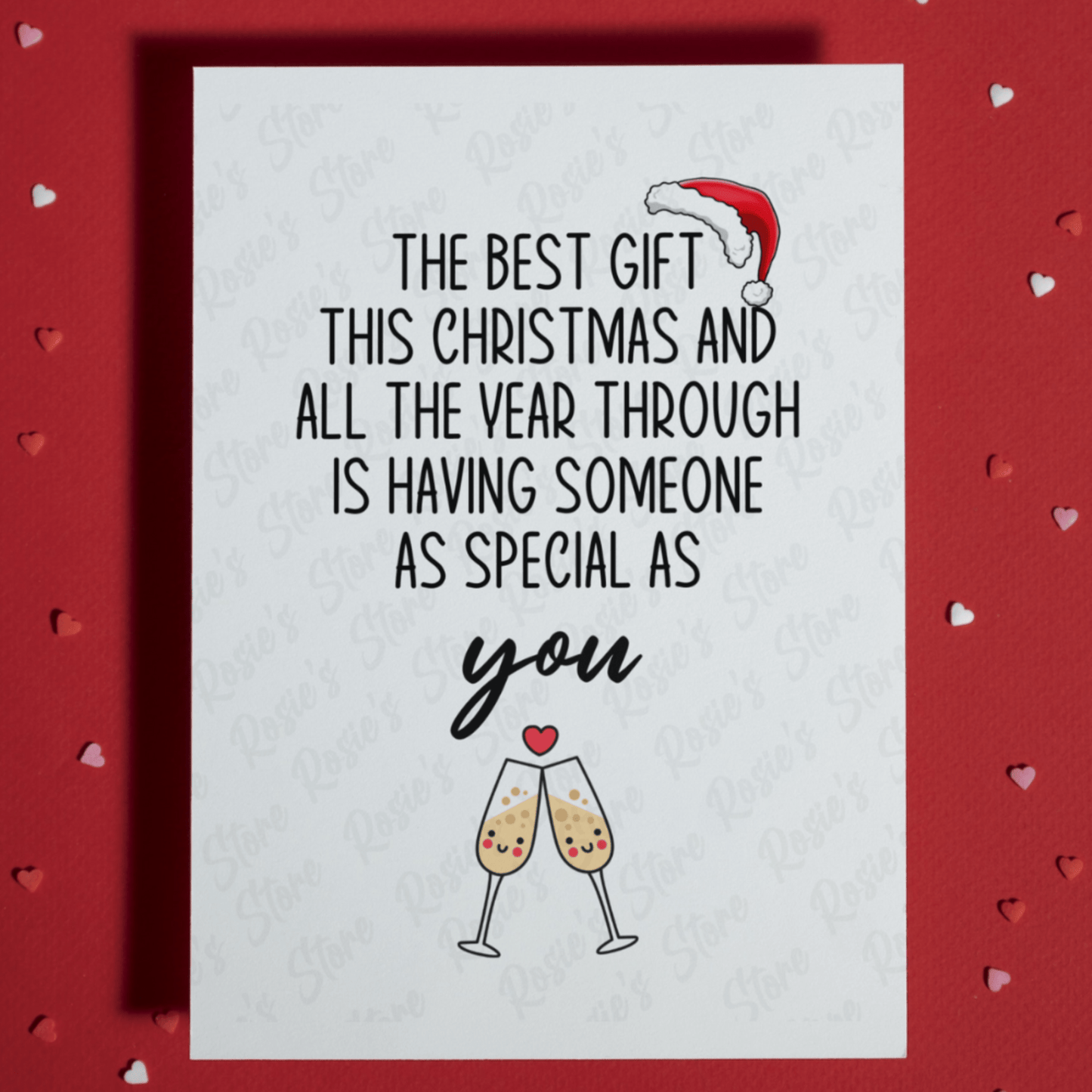 Christmas Greeting Card: The Best Gift This Christmas...