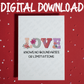Blended Family Digital Greeting Card: Love Knows No Boundaries Or Limitations