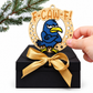Christmas Funny Cheeky Wooden Ornament – 24 Designs Available