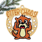 Christmas Funny Cheeky Wooden Ornament – 24 Designs Available