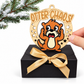 Christmas Funny Cheeky Wooden Ornament – 24 Designs Available