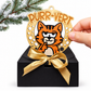 Christmas Funny Cheeky Wooden Ornament – 24 Designs Available