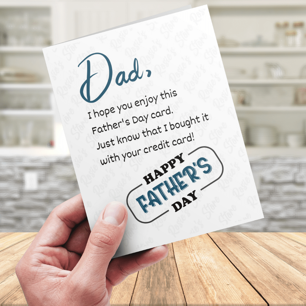 Dad Father's Day Digital Greeting Card: Dad, I Hope You Enjoy...