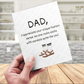 Dad Greeting Card: Dad, I Appreciate Your Unique Fashion Sense...