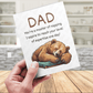 Dad Greeting Card: Dad You're A Master Of Napping...