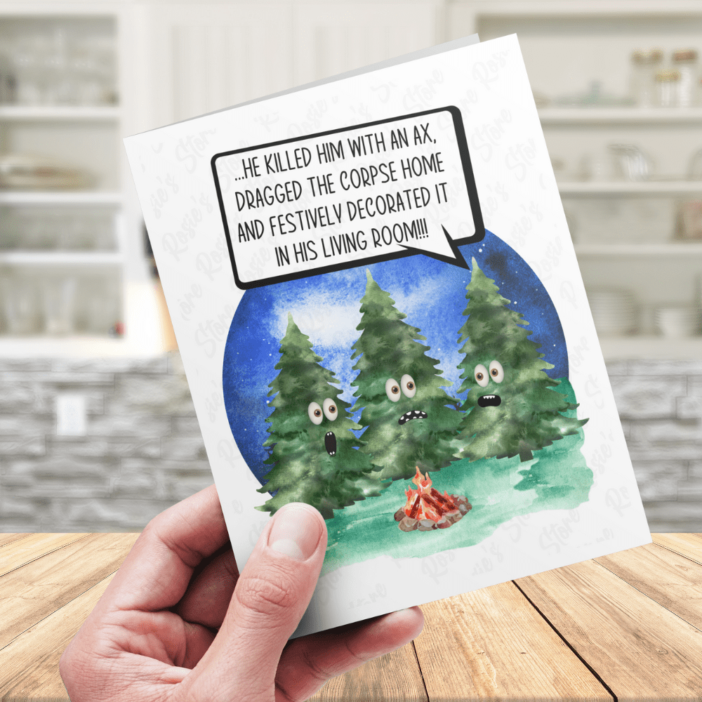 Christmas Greeting Card: Christmas Tree