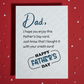 Dad Father's Day Greeting Card: Dad, I Hope You Enjoy...