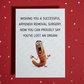 Appendix Greeting Card: Wishing you a successful appendix removal surgery...